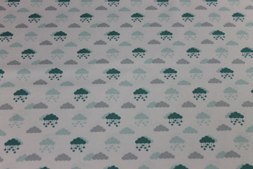 Nubes en verde
